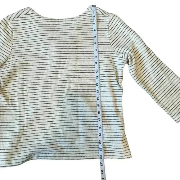 Madewell Striped Lace-Up Top - Picture 13 of 13